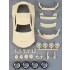 1/24 LB-Works Supra (A90) Ver.A Full Detail Kit