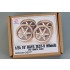 1/24 16' Rays TE37-V Wheels for Tamiya 240Z