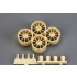 1/24 18' Advan RZII Wheels