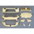 1/24 Mercedes AMG GT3 Evo Package Detail-up Parts for Tamiya #24345