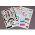 1/24 Mercedes-AMG GT3 Racing 2016 Miku Decals for Tamiya kits