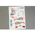 1/24 Mercedes-AMG GT3 Racing 2016 Miku Decals for Tamiya kits
