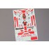 1/24 AMG GT3 Linkin Park Racing Decals for Tamiya kits