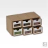 Drawers Module - 6 Drawers (Dimensions: 30cm x 15cm x 15 cm)