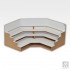 Corner Bottles Module (Dimensions: 30cm x 30cm x 15 cm)