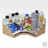 Corner Bottles Module (Dimensions: 30cm x 30cm x 15 cm)