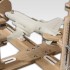 Aircraft Assembly Jig (Dimensions: 54.6cm x 62.2cm x 19.7cm)