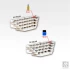 Corner Paint Stand (Diameter: 36mm, Dimensions: 28cm x 28cm x 9.5cm)