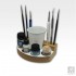 Painting Tools Stand (Diameter: 26, 10, 8mm, Dimensions: 10 x 15 x 4.5cm)
