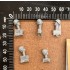 1/35 5x Heads with WWII USMC Early Type M1 Helmets and Cover