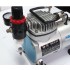 Dual Action Airbrush & Compressor w/Hose