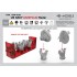 1/200 US Navy AN/SPG-62 Fire Control Radars (3pcs)