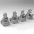 1/350 US Navy Phalanx CIWS Block 1B (4pcs)