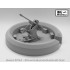 1/35 Italian Breda 37/54 37mm Anti-Aircraft Gun (optional metal barrel included)
