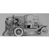 1/24 US Gasoline Delivery Model T 1912 Delivery Car w/Loaders