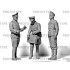 1/24 WWII German Staff Personnel (3 figures)