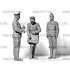 1/24 WWII German Staff Personnel (3 figures)