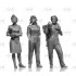 1/32 US WASP Female Pilots 1943-1945 (3 figures)