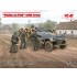 1/35 WWII German Sd.Kfz.251/1 Stuka zu Fuss Rocket Launcher with Crew (4pcs)