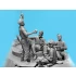1/35 WWII German Tankmen with Bergepanther 'Prost!', Between Battles