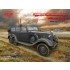 1/35 WWII German Type G4 Partisanenwagen Vehicle with Machine Gun
