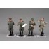 1/35 Soviet Staff Personnel 1943-1945 (4 Figures)