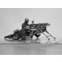 1/35 WWII German MG08 MG Team (2 figures & MG 08 Machine Gun)