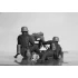 1/35 WWII German MG08 MG Team (2 figures & MG 08 Machine Gun)