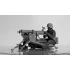 1/35 WWII German MG08 MG Team (2 figures & MG 08 Machine Gun)