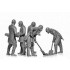 1/35 Chernobyl #3. Rubble Cleaners (5 figures)