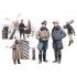 1/48 WWII German Luftwaffe Pilot & Ground Personnel in Winter Uniform (5 Figures)