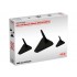 Aircraft Models Stands for 1/144, 1/72, 1/48, 1/32 Scale [Black Edition]