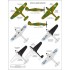 Decals for 1/48 Pre-war Hawker Hurricane Fighter Aircraft