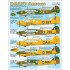 Decals for 1/48 BCATP Camouflaged & Yellow Avro Ansons