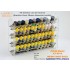 Paint Rack Narrow Type #4 Stacks for Tamiya/Vallejo/MiG/AK Paints