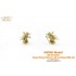 1/350 WWII Royal Navy Vivkers .50 Cal Quad set (6 mounts)