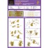 1/350 WWII Royal Navy Vivkers .50 Cal Quad set (6 mounts)