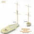 1/350 HMS Exeter 1939 Brass Mast (Fore & Main) for Trumpeter kit #05350