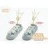 1/700 IJN Musasha 1944 Brass Mast Set for Pit-Road W201 kits