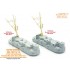 1/700 IJN Musasha 1944 Brass Mast Set for Pit-Road W201 kits