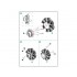1/32 Aichi D3A1 Val Engine set for Infinity #3206