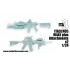 1/24 M4A1 Carbines (2pcs) with optional attachments