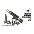 1/24 M4A1 Carbines (2pcs) with optional attachments