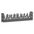 1/200 WWII Royal Navy Warships 72 Figures