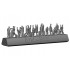 1/350 WWII Royal Navy Warships 72 Figures
