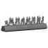 1/350 WWII Royal Navy Warships 72 Figures