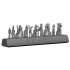 1/350 Modern US Navy Warships 72 Figures