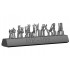 1/350 Modern US Navy Warships 72 Figures