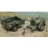 1/35 WWII US 250 Gallons Tank Trailer-M101 Cargo Trailer