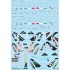 1/72 EF-2000 100th Anniv. "Gruppi Caccia" (2 kits for 4 version)